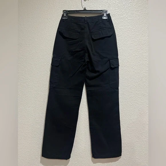 Zara Black Cargo Pants, 2 - Picture 4 of 5